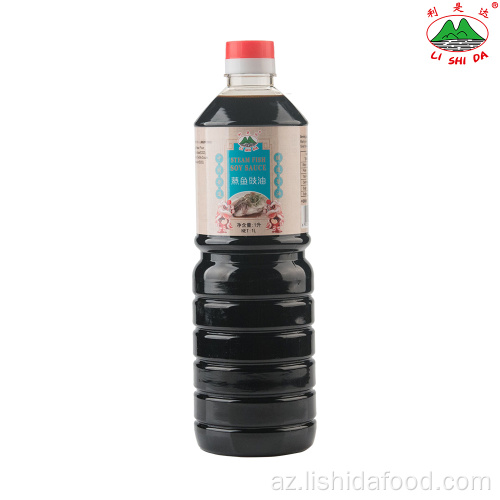 1000ml şüşə şişmiş balıq soya sousu